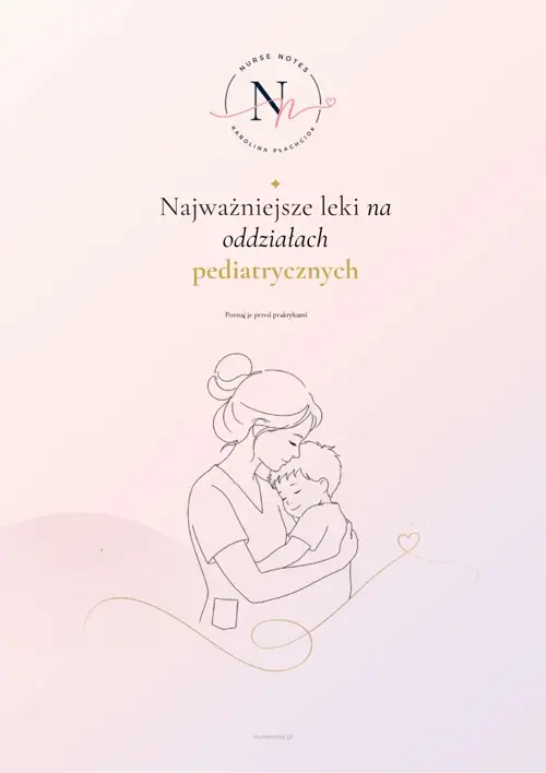 E-book Najważniejsze leki na oddziałach pediatrycznych