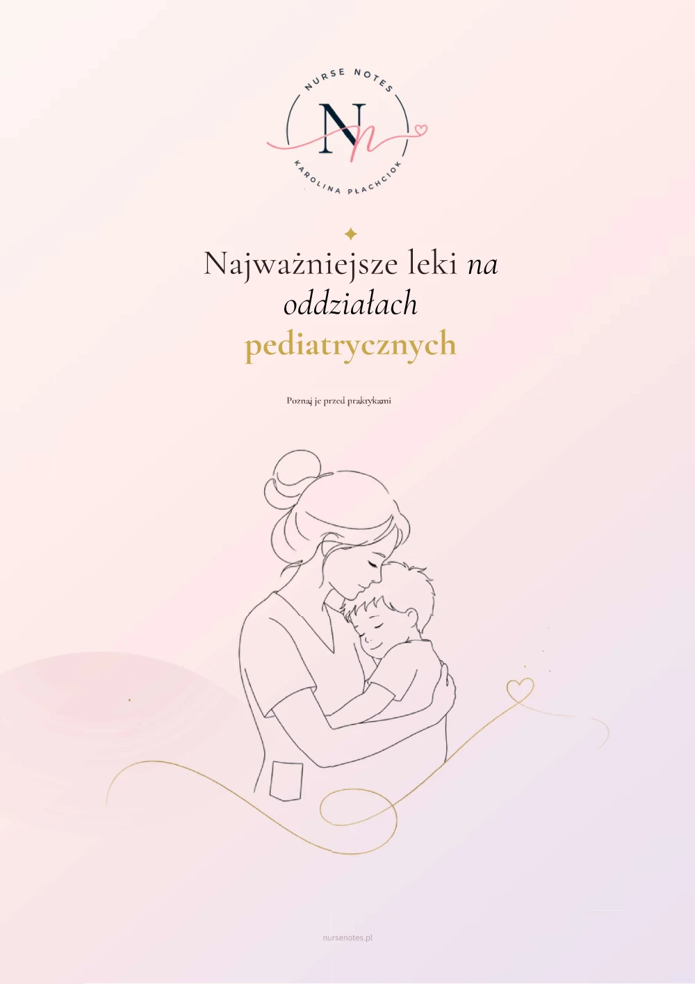 Okładka e-booka Najważniejsze leki na oddziałach pediatrycznych
